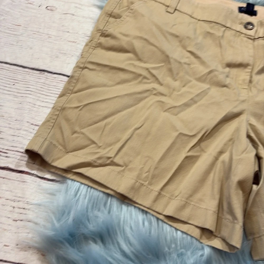 NWT J. Crew Factory 7” Classic Chino Short in Light Khaki Sz 16